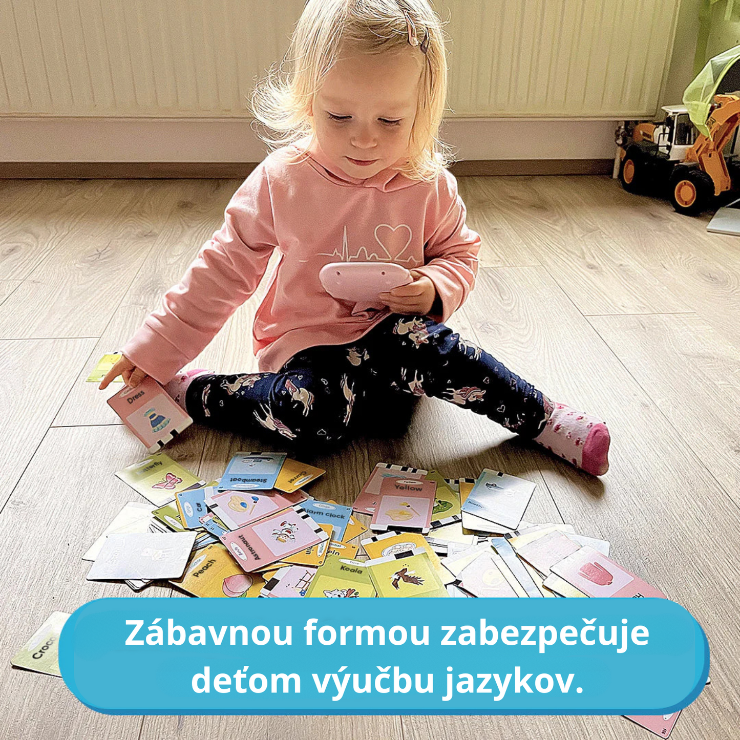 Anglicko-nemecké kartičky na rozvoj reči