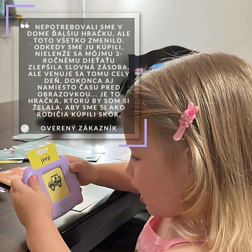 KinderSpeech™ – Karty so slovami na rozvoj reči