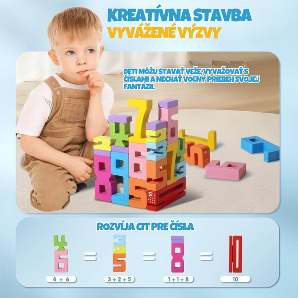 Montessori Súprava na Rozvoj Počítania