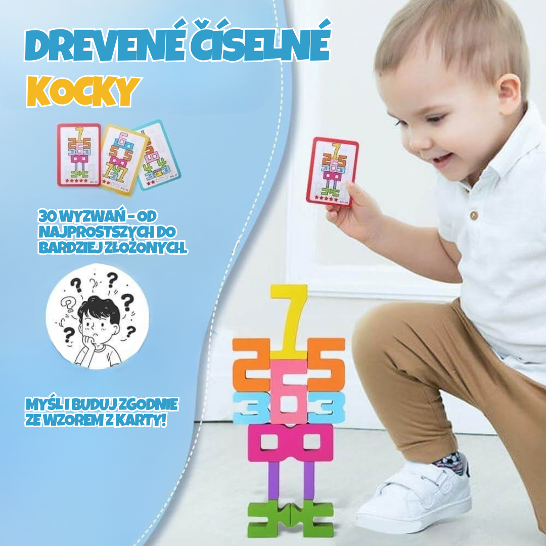 KinderSpeech – Montessori Súprava na Rozvoj Počítania