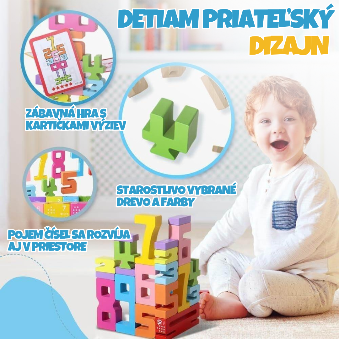 KinderSpeech – Montessori Súprava na Rozvoj Počítania