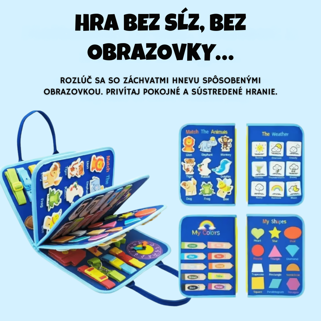 KinderSpeech – Montessori Rozvojová Kniha