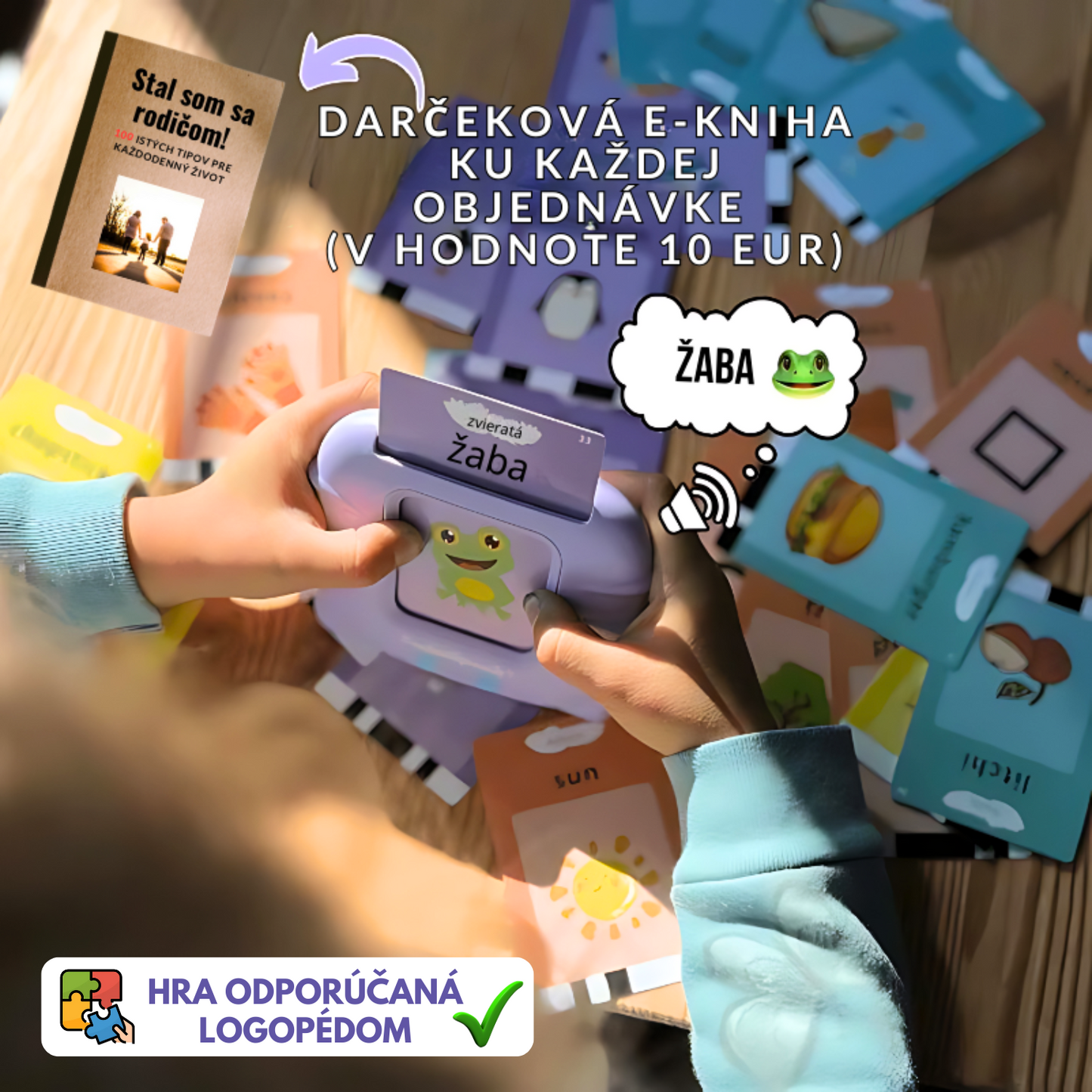 KinderSpeech™ – Karty so slovami na rozvoj reči